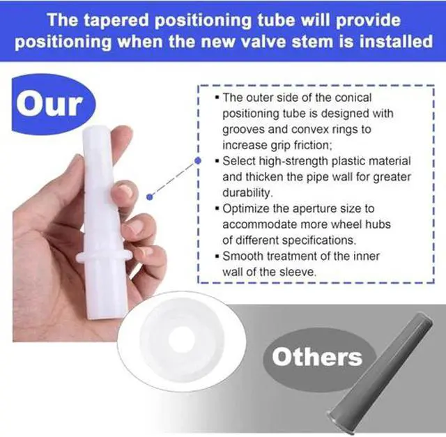 Alt view image 5 of 7 - 13Pcs Quick Change Valve Stem Tool Kit Tire Installer Tool Valve Remover Tool