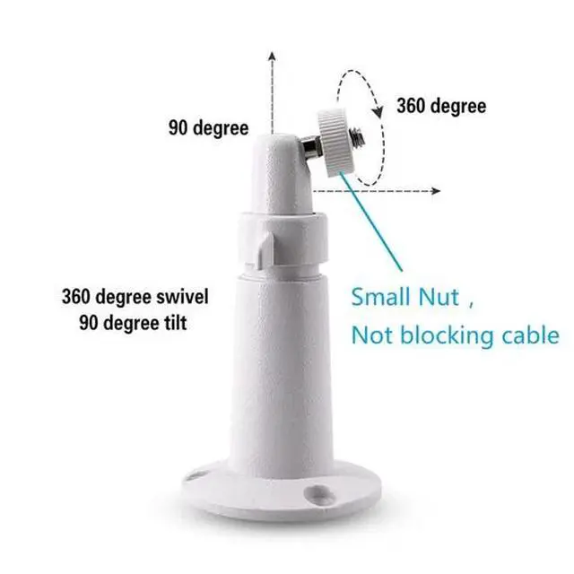 Alt view image 2 of 7 - 3 PK Security Wall Mount for Arlo Pro 2 3 4 Pro Light Camera Indoor Outdoor Cam
