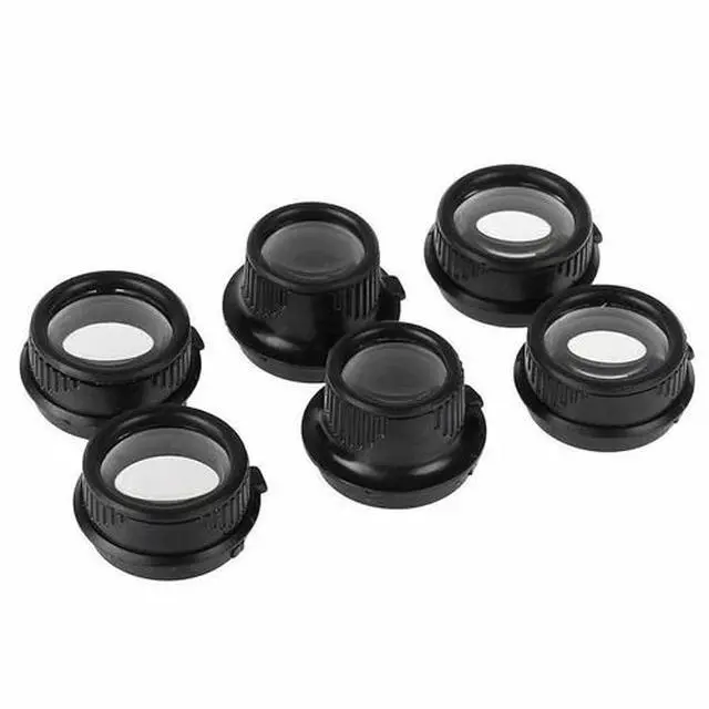 Alt view image 6 of 6 - Double Eye Jewelry Watch Repair Magnifier Loupe Glasses With LED Light 8 Lens US