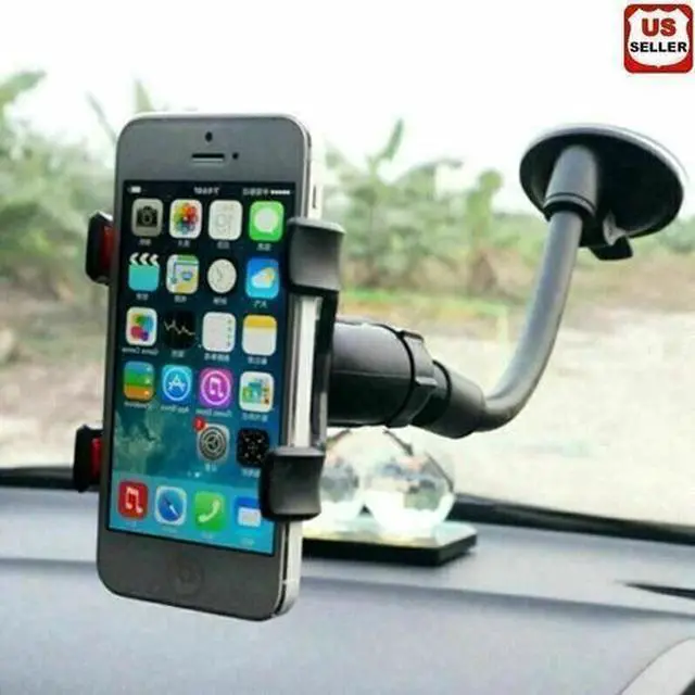 Main image of 360° Car Windshield Mount Cradle Holder Stand For Mobile Cell Phone GPS iPhone x