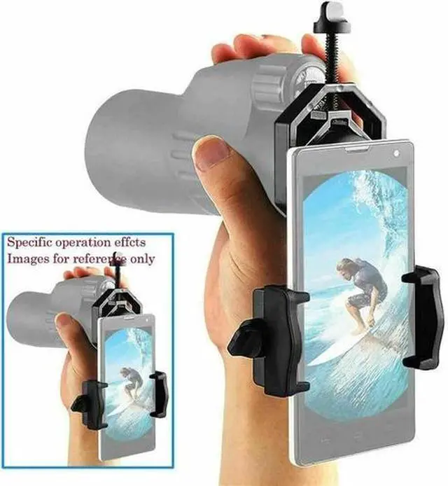 Alt view image 4 of 5 - NEW Universal Telescope Cell Phone Mount Adapter for Monocular Spotting Scope US