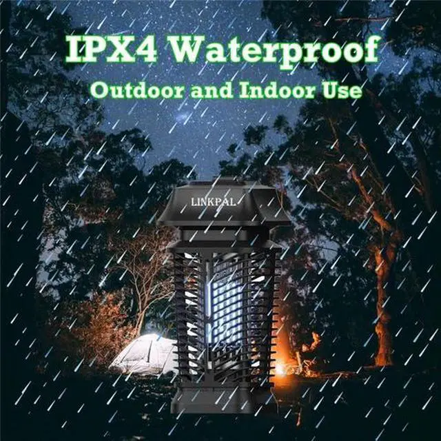 Alt view image 2 of 5 - Mosquito Fly Bug Insect Zapper Killer Indoor Outdoor Electronic Light Trap Lamp