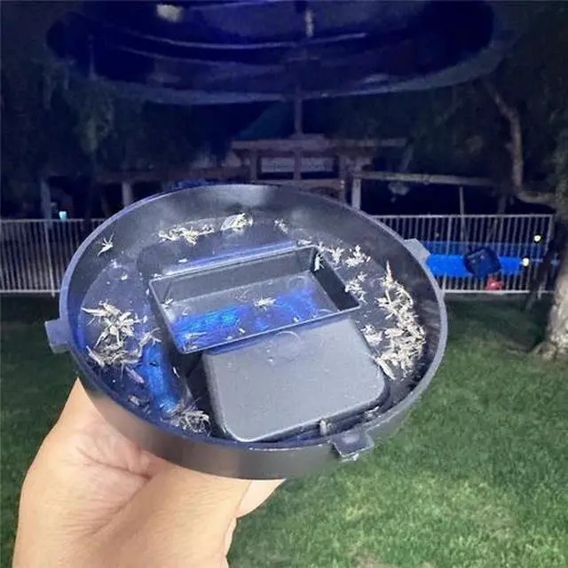 Alt view image 3 of 5 - Mosquito Fly Bug Insect Zapper Killer Indoor Outdoor Electronic Light Trap Lamp