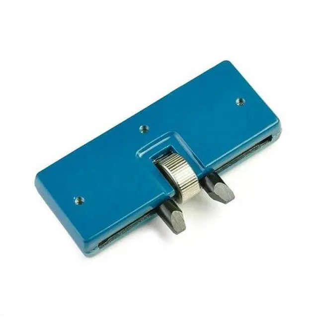 Alt view image 5 of 7 - Adjustable Rectangle Watch Back Case Cover Opener Remover Wrench Repair Kit Tool
