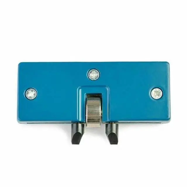Alt view image 6 of 7 - Adjustable Rectangle Watch Back Case Cover Opener Remover Wrench Repair Kit Tool