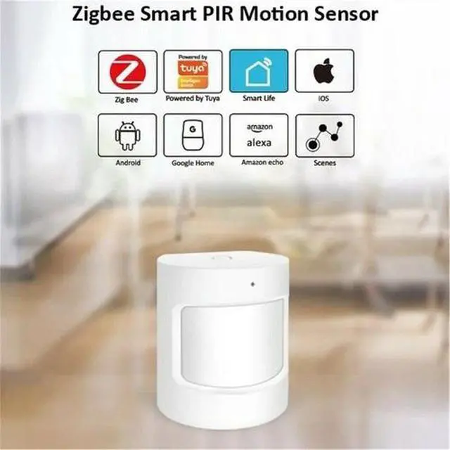 Alt view image 2 of 5 - 3PK Tuya & Smart Life ZigBee & Mesh & WiFi Home PIR Motion Detector Smart Sensor