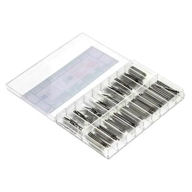 Alt view image 4 of 5 - 360pcs Watchmaker Watch Band Spring Bars Strap Link Pins Steel Repair Kit Tools