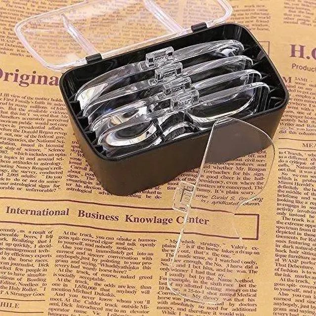Alt view image 6 of 6 - Magnifying Glass Lens LED Light Lamp Visor Head Loupe Jeweler Headband Magnifier
