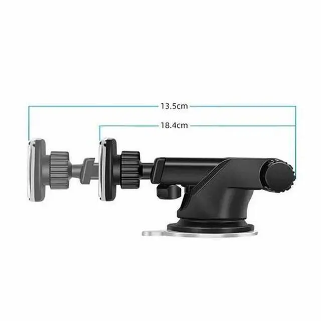 Alt view image 6 of 7 - Universal Magnetic Car Mount Holder Dash Windshield Suction Cup For Cell Phone