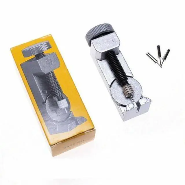 Alt view image 6 of 6 - Metal Adjustable Watch Band Strap Bracelet Link Pin Remover Repair Tool Kit Set2