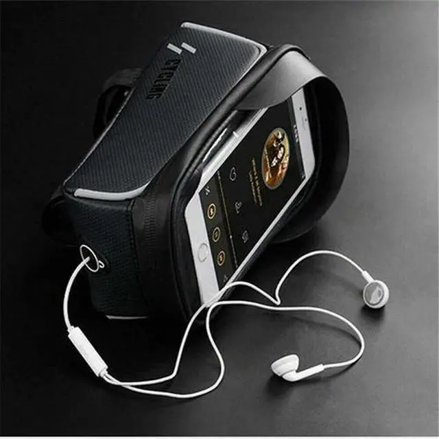 Alt view image 4 of 7 - Bicycle Cycling Bike Front Top Tube Frame Bag MTB Waterproof Phone Holder Case