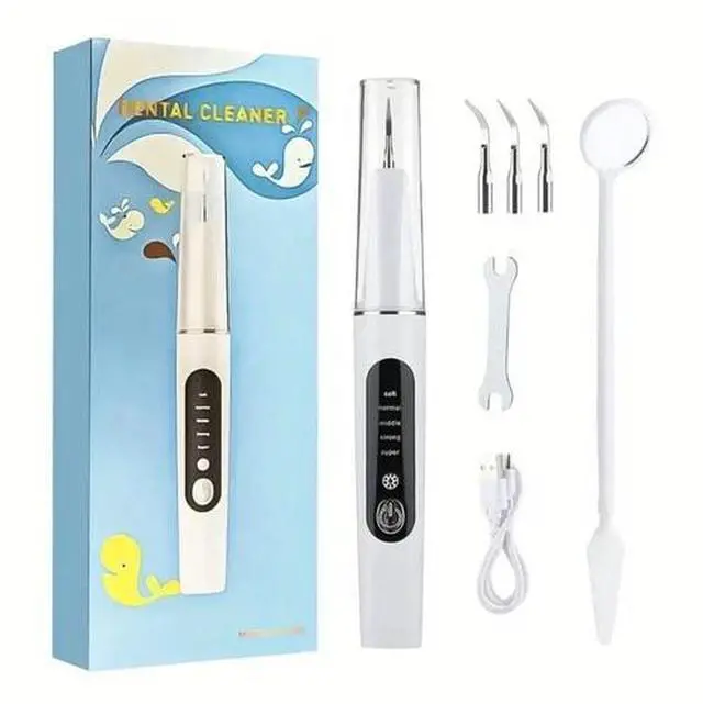 Main image of Teeth Plaque Tartar Remover Dental Calculus Remover, Teeth Cleaning Kit 5 Speed