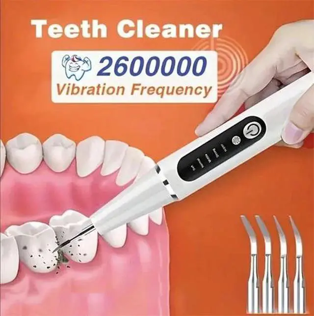 Alt view image 6 of 7 - Teeth Plaque Tartar Remover Dental Calculus Remover, Teeth Cleaning Kit 5 Speed