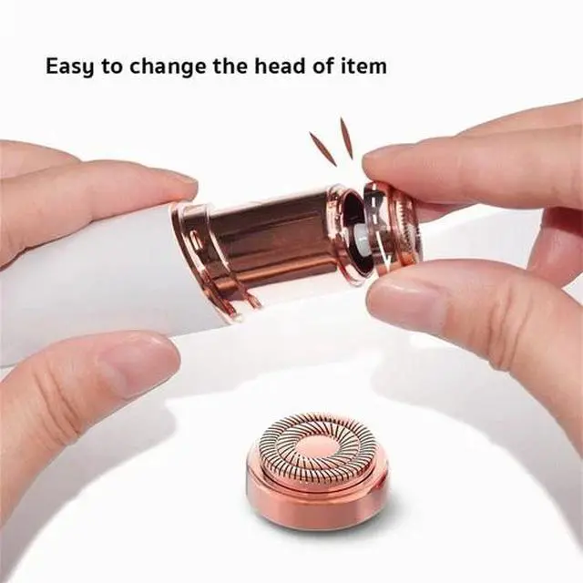 Alt view image 3 of 6 - Replacement Heads Blades Generation 2 for Flawless Facial Hair Remover Gen 2 New