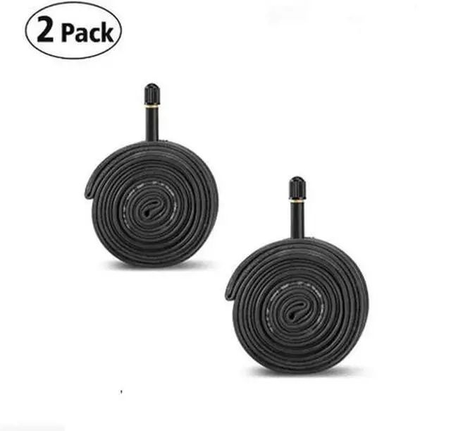 Alt view image 4 of 4 - 2 PK 26" inch Inner Bike Tube 26 x 2.125- 2.35 Bicycle Rubber Tire Interior BMX