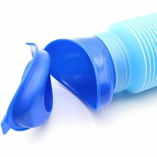 Alt view image 5 of 6 - Male Female Portable Urinal Travel Camping Car Toilet Pee Bottle Emergency Kit