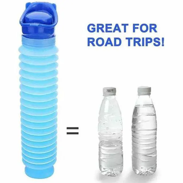 Alt view image 6 of 6 - Male Female Portable Urinal Travel Camping Car Toilet Pee Bottle Emergency Kit
