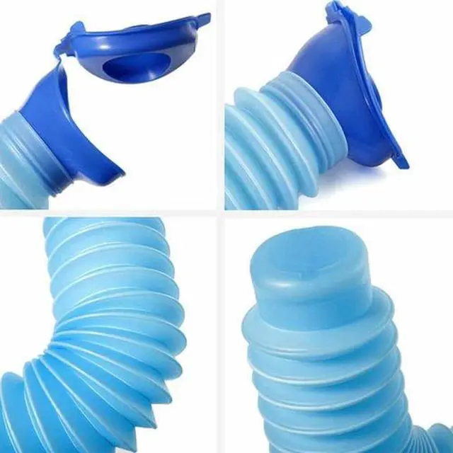 Alt view image 4 of 6 - Male Female Portable Urinal Travel Camping Car Toilet Pee Bottle Emergency Kit