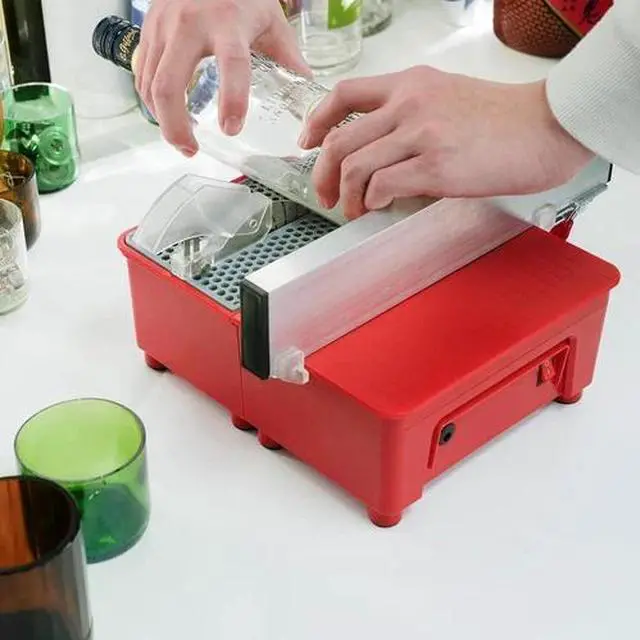 Main image of Trim Saw with diamond coated saw blade - Glass Bottle Cutter Trimming Sawing