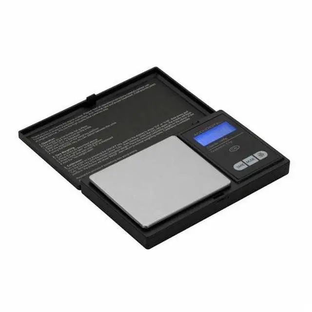 Alt view image 2 of 6 - Digital Scale 1000g x 0.1g Jewelry Gram Silver Gold Coin Pocket Size Herb Grain