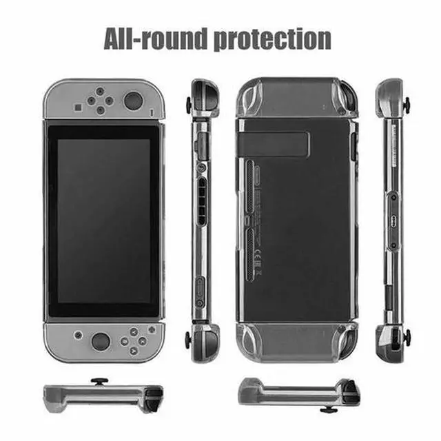 Alt view image 7 of 7 - Accessories Case Bag+Shell Cover+Charging Cable+Protector for Nintendo Switch