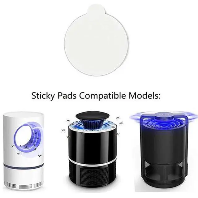 Alt view image 3 of 3 - 10pcs Sticky Glue Board Refill for Indoor Fly Trap for Mosquito Lamp for Katchy