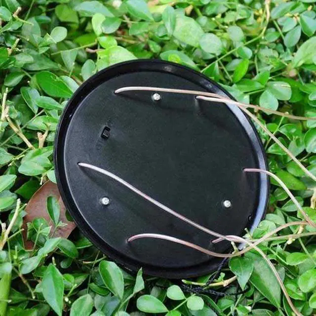 Alt view image 5 of 5 - Color-Changing LED Solar Powered Hummingbird Wind Chime Lights Yard Garden Decor