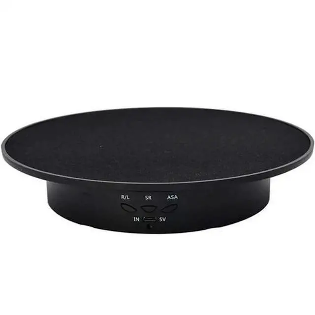 Main image of 20cm 360° Electric Rotating Turntable, Rechargeable Low Noise Display Stand Show