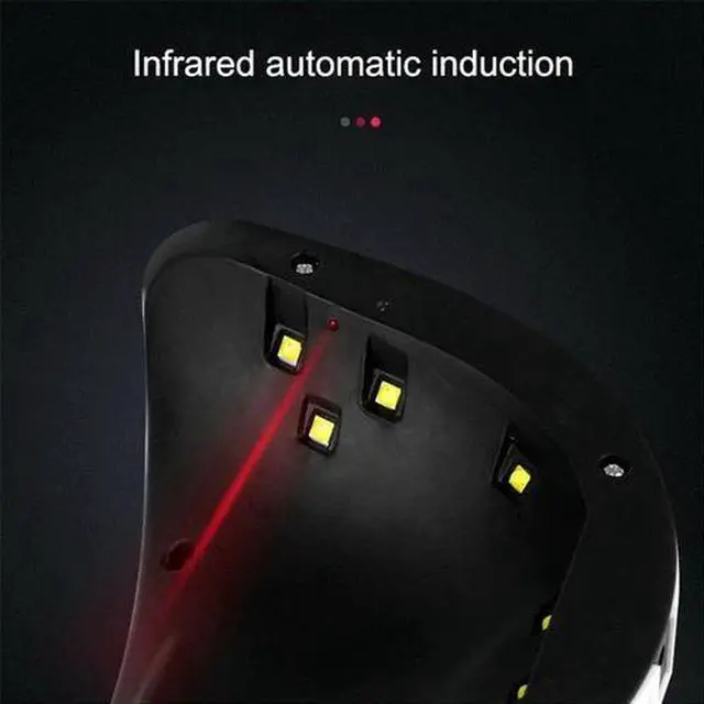Alt view image 5 of 7 - 36W Nail Polish Dryer Pro UV LED Lamp Acrylic Gel Curing Light Manicure Timer OC