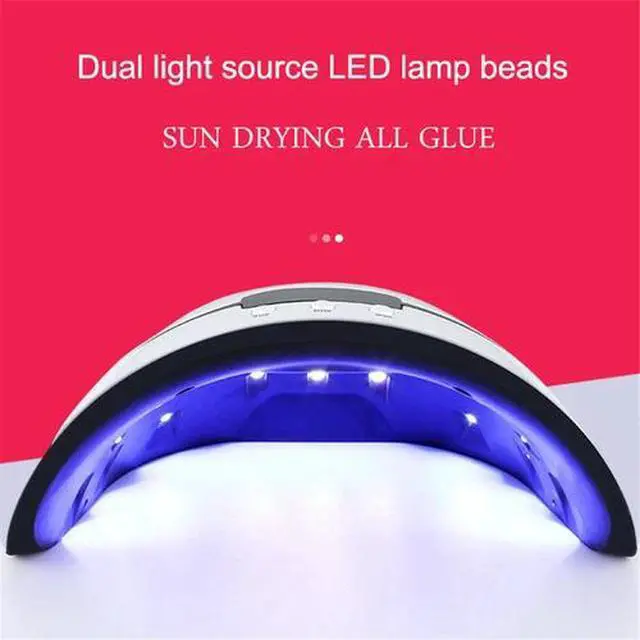 Alt view image 6 of 7 - 36W Nail Polish Dryer Pro UV LED Lamp Acrylic Gel Curing Light Manicure Timer OC