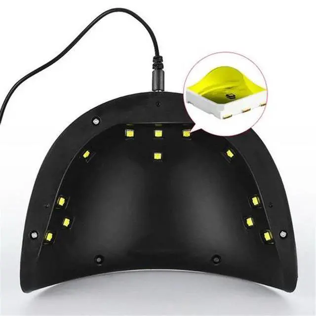 Alt view image 7 of 7 - 36W Nail Polish Dryer Pro UV LED Lamp Acrylic Gel Curing Light Manicure Timer OC