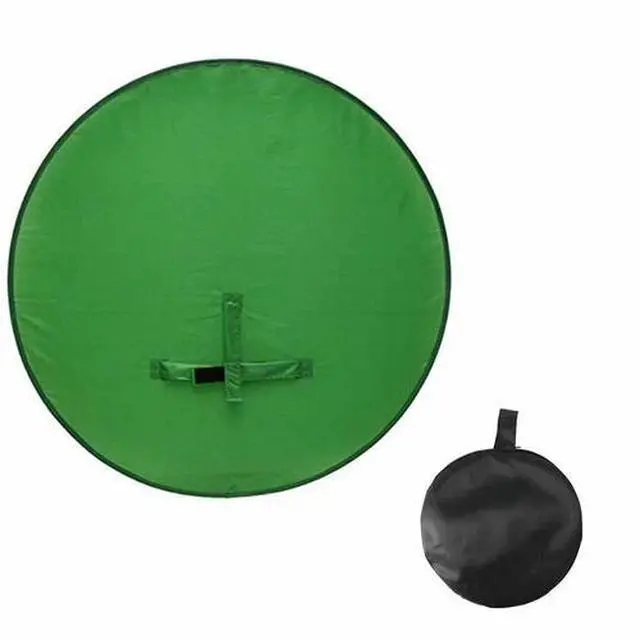Alt view image 2 of 3 - 56inch Round Green Screen Backdrop Photography Background for Photo Video Studio