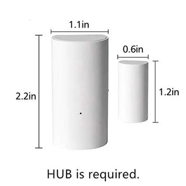 Alt view image 5 of 5 - 3PK Tuya & Smart Life ZigBee & Mesh WiFi Home Zigbee Contact Door Window Sensor