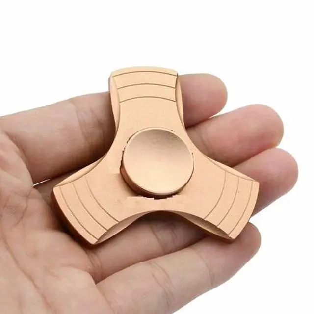 Alt view image 2 of 3 - HAND Tri Spinner Fidget Desk Toy EDC Stocking Stuffer Kids/Adult Best Finger Toy