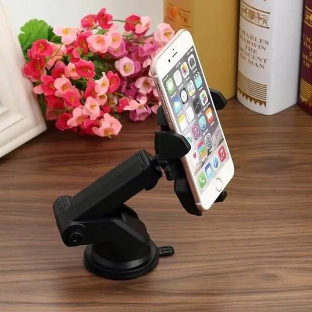 Alt view image 6 of 6 - Car Holder Windshield Mount Bracket for Mobile Cell Phone GPS iPhone Samsung