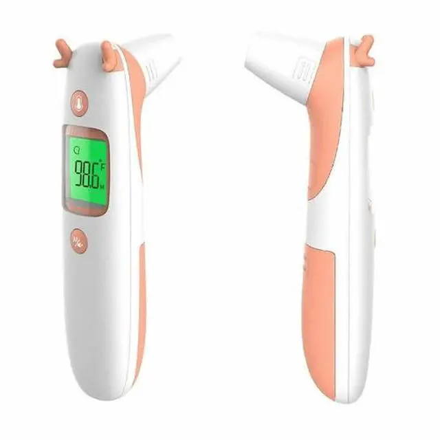Alt view image 3 of 4 - LCD Digital IR Infrared Thermometer Non-contact Temperature Gun Ear Forehead FDA