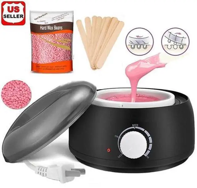 Main image of Professional Wax Warmer Heater Hair Removal Depilatory Home Waxing Kit Beans USA