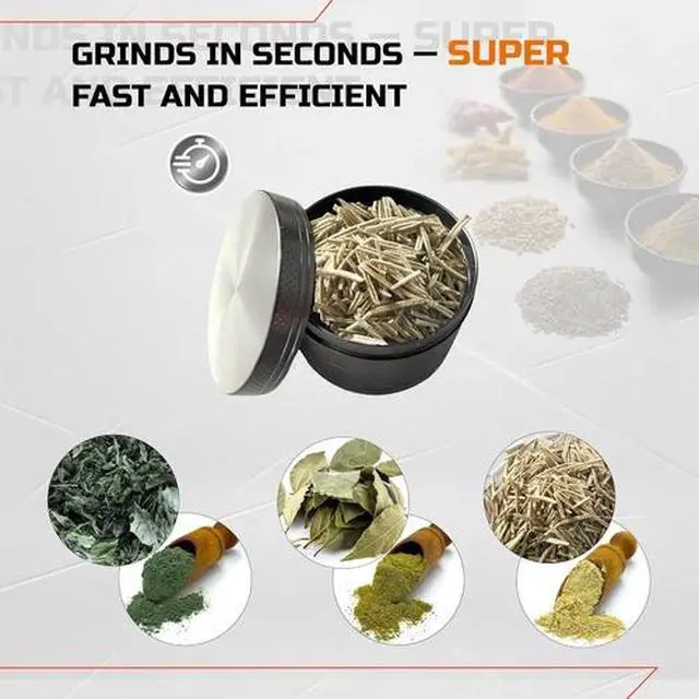 Alt view image 3 of 5 - 1.8" Premium Spice Grinder Mixer | Heavy-Duty Smooth Grinding Essential Tools