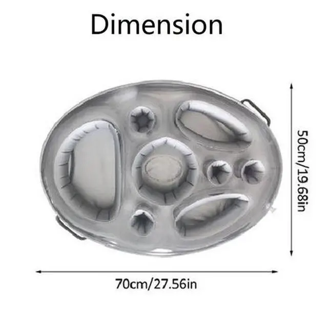 Alt view image 2 of 5 - Party Decoration Bar Coasters Swimming Pool Accessories for Beach Spa Relaxation