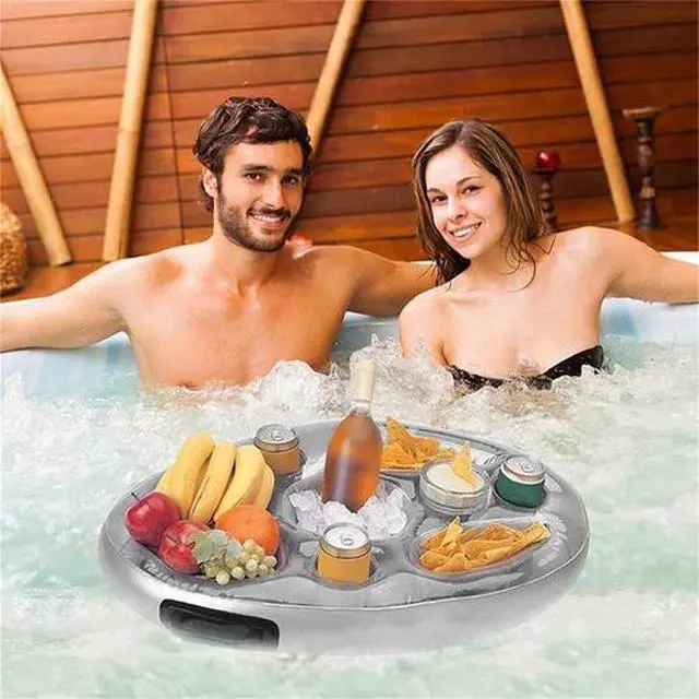 Alt view image 5 of 5 - Party Decoration Bar Coasters Swimming Pool Accessories for Beach Spa Relaxation