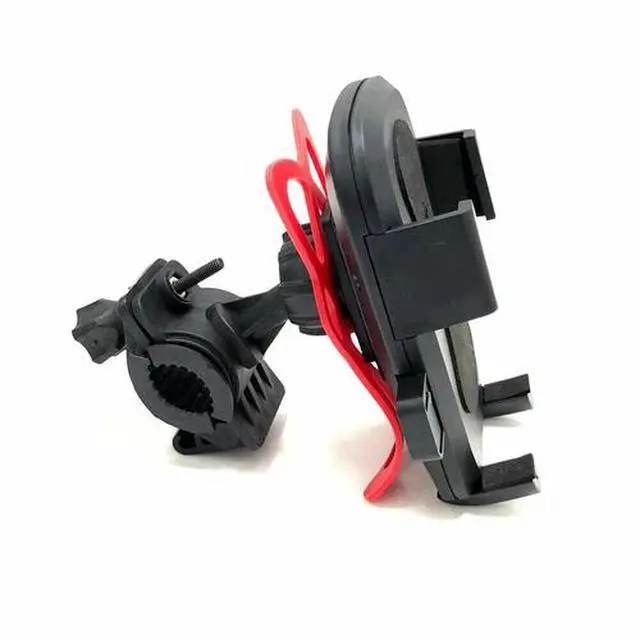 Alt view image 3 of 7 - Cell Phone Silicone Mount Holder GPS Motorcycle MTB Bike Bicycle 360 Rotation