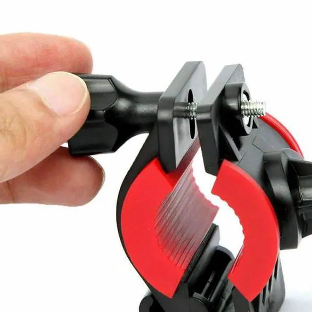 Alt view image 6 of 7 - Cell Phone Silicone Mount Holder GPS Motorcycle MTB Bike Bicycle 360 Rotation