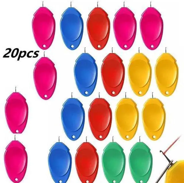Main image of 20PCS Needle Threaders for Hand Sewing Plastic Wire Hook Simple Threader Needles