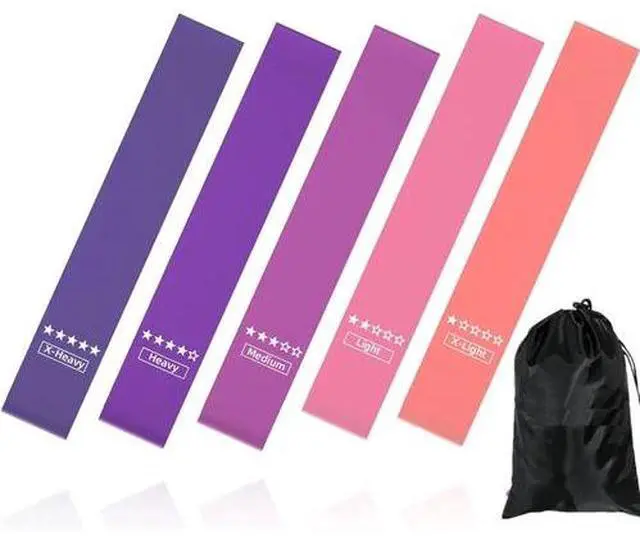 Main image of Workout Resistance Bands Loop Set CrossFit Fitness Yoga Booty Leg Exercise Band
