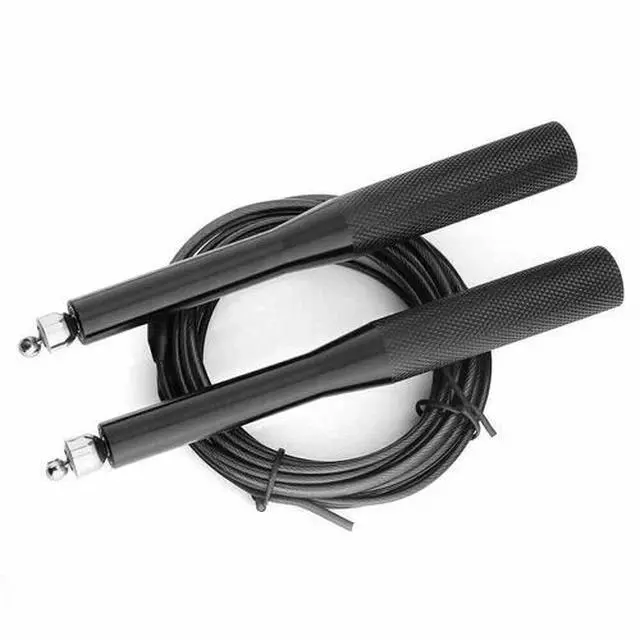 Alt view image 2 of 5 - Cpokoh Aluminum High Speed Steel Cable Jump Rope for Fast Endurance Crossfit Box