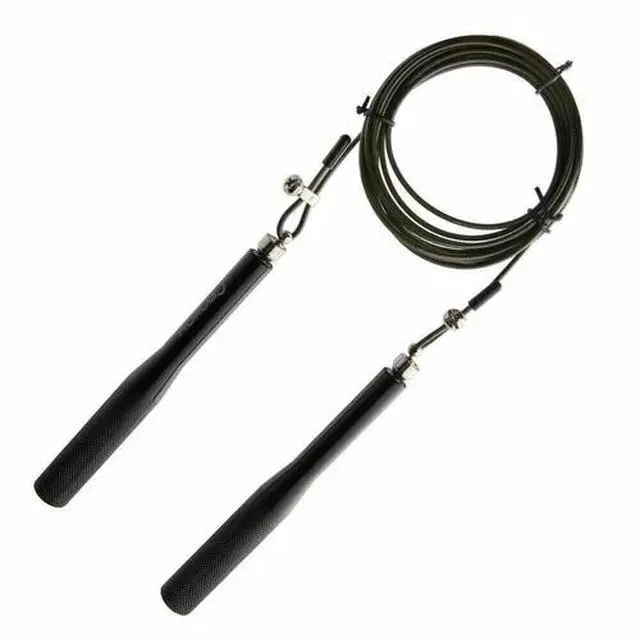 Alt view image 5 of 5 - Cpokoh Aluminum High Speed Steel Cable Jump Rope for Fast Endurance Crossfit Box