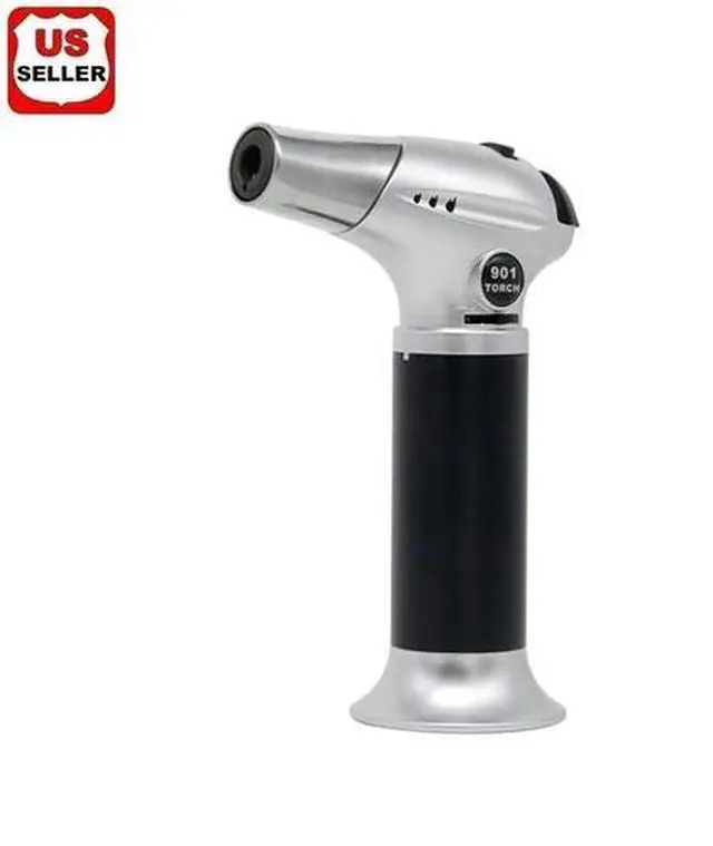 Main image of Butane Torch Lighter Jet Gun Welding Adjustable Flame Windproof Refillable Gas