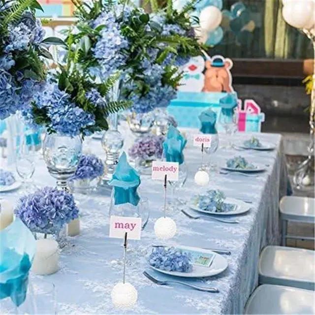 Alt view image 6 of 7 - Golf Ball Shaped Table Number Holder Name Place Card Memo Clip Holder Golf Stand
