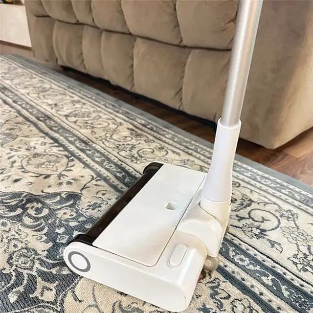 Alt view image 2 of 6 - Ultra Light Sweep Turbo Powered Cordless Rechargeable Sweeper Broom 120 Minutes