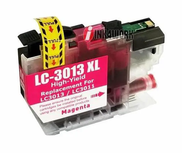 Alt view image 4 of 5 - 5pk LC3013 LC3011 Ink Cartridge for Bro. MFC-J491DW J497DW MFC-J895DW J690DW